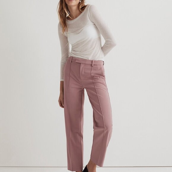 Madewell Fairbanks Pant in Woodrose Size 10 NEVER WORN - Picture 1 of 2
